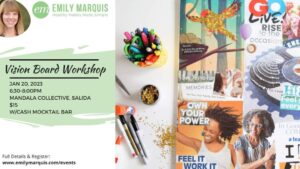 2023 9th Annual Vision Board Workshop w/ Emily Marquis @ Mandala Collective